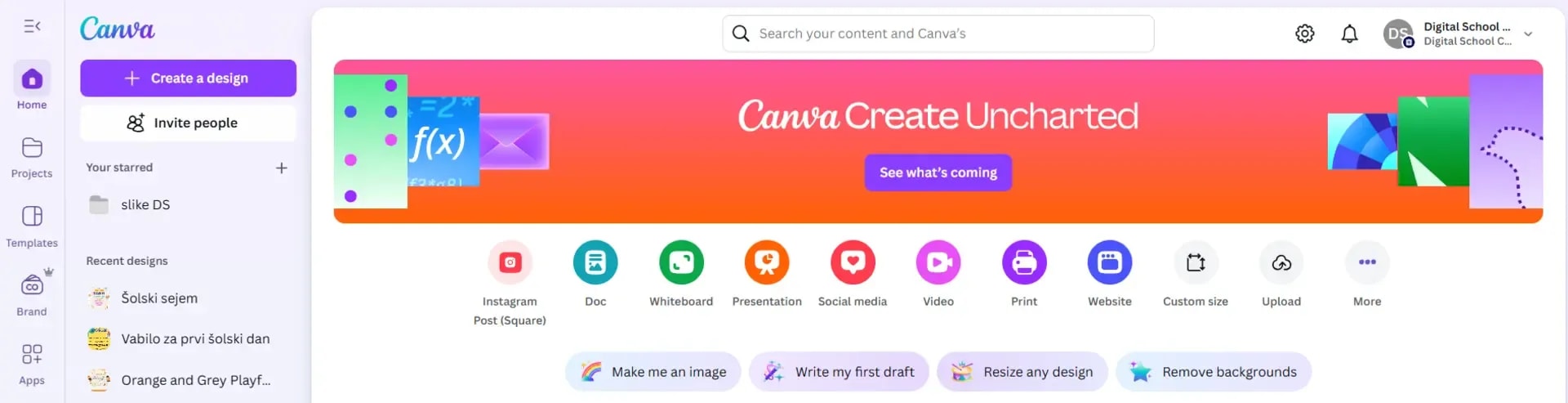 Canva vabilo